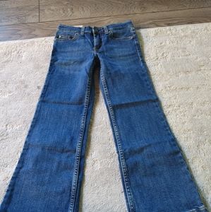 Nwt girls wrangler trouser jeans 7 slim